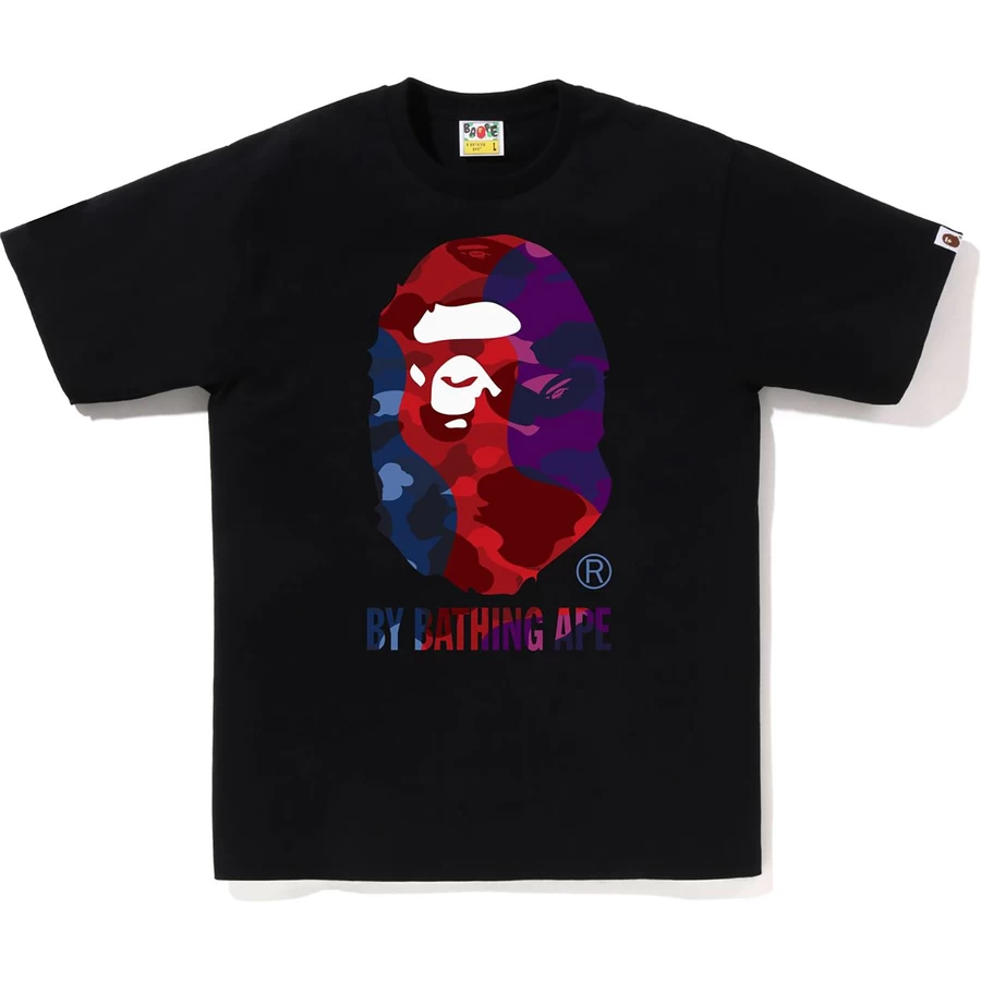 Bape Color Camo Crazy By Bathing Ape Tee Herre