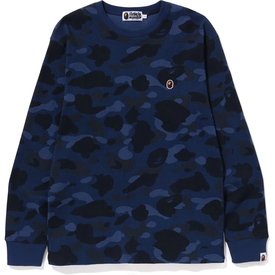 Bape Farge Camo Termisk L/s Tee Herre