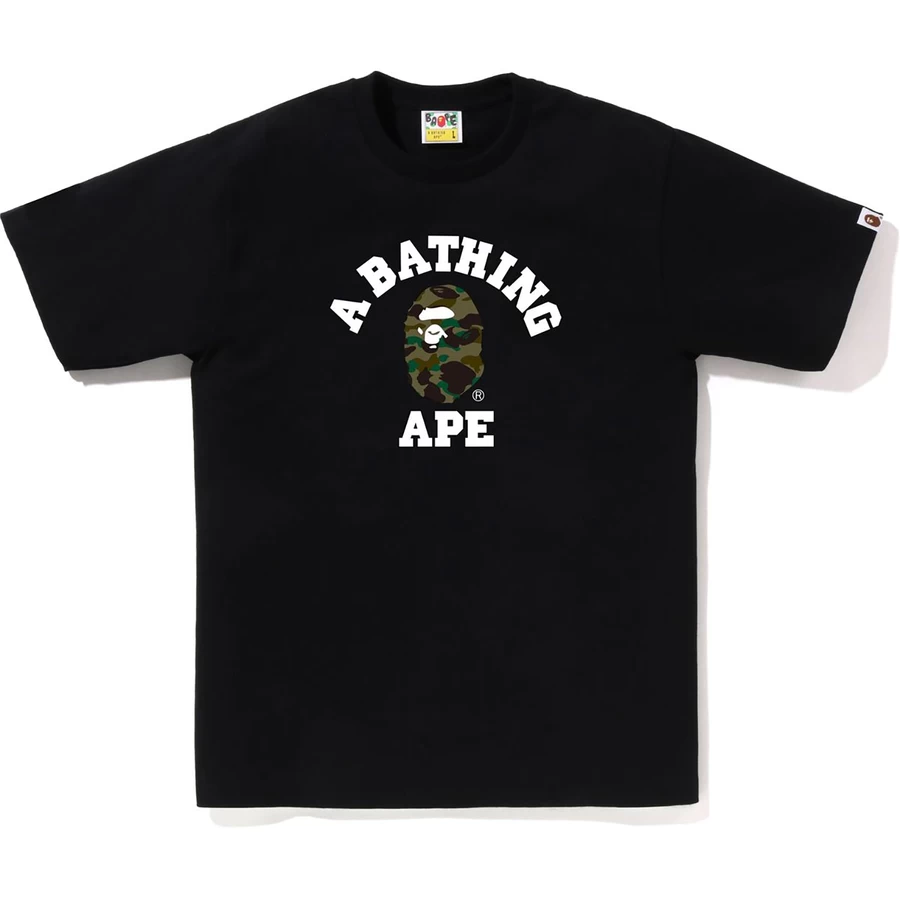 Bape 1ST CAMO COLLEGE TEE MENS