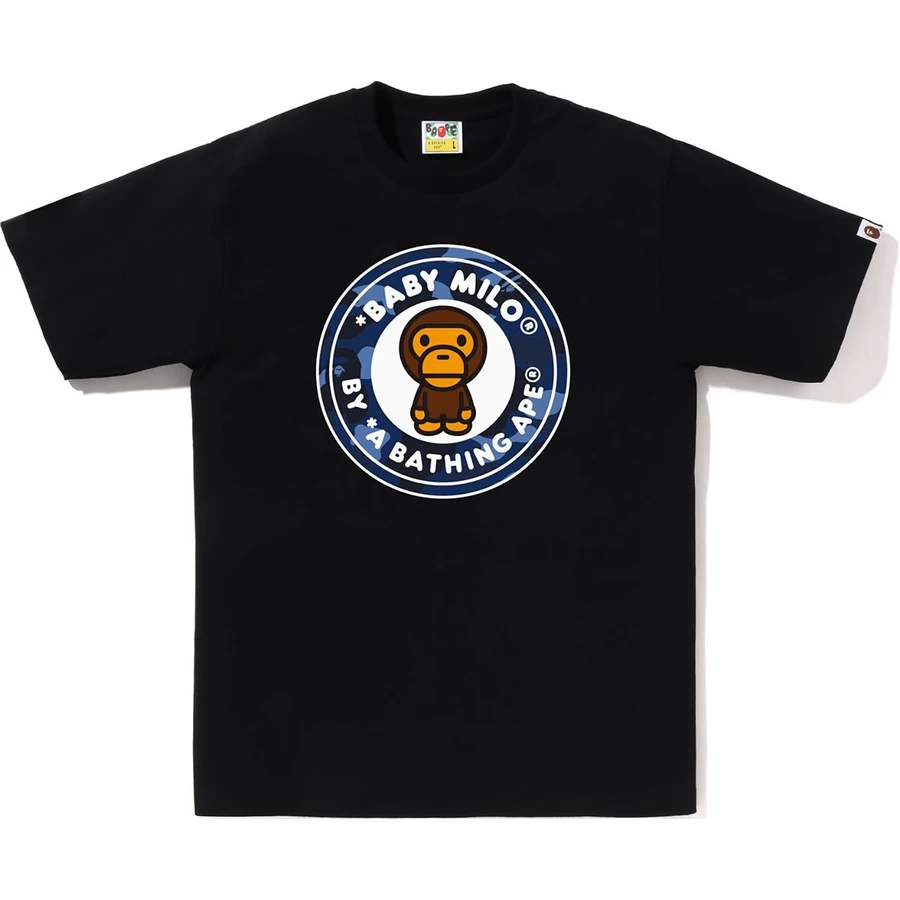 Bape цвят Camo Milo Busy Works мъжка тениска