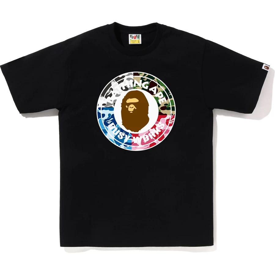 Bape Abc Camo Crazy Busy Works мъжка тениска