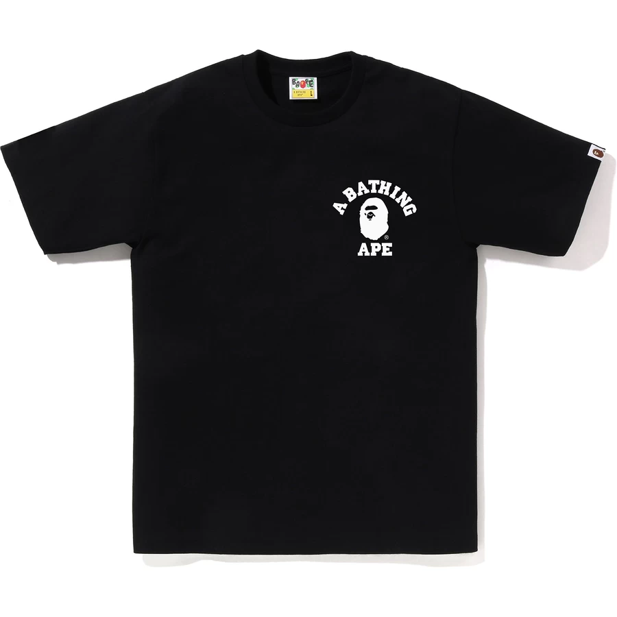 Bape Abc Camo Crazy College Ats Tee Mens