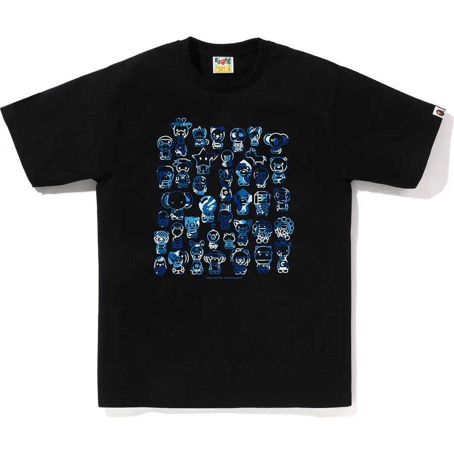 Bape Abc Camo A à Z Tee-shirt Pour Hommes