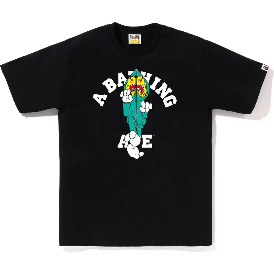 Bape Tigre Milo Collège Tee Hommes