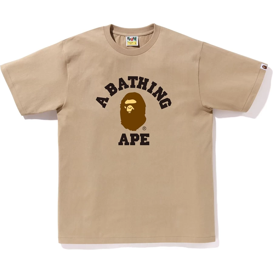 Maglietta Bape College Da Uomo