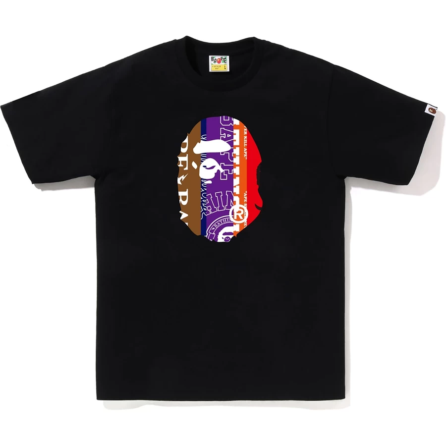 Bape Fans écharpe Tête De Singe Tee Hommes