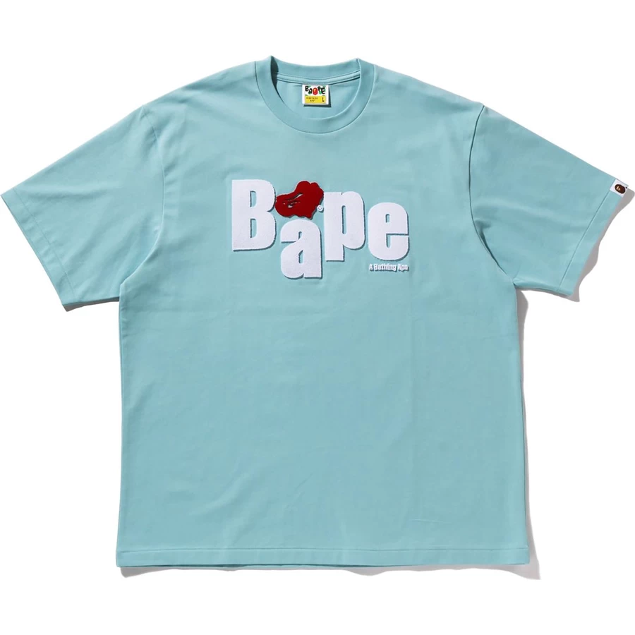 Bape HEART APE HEAD RELAXED FIT TEE MENS
