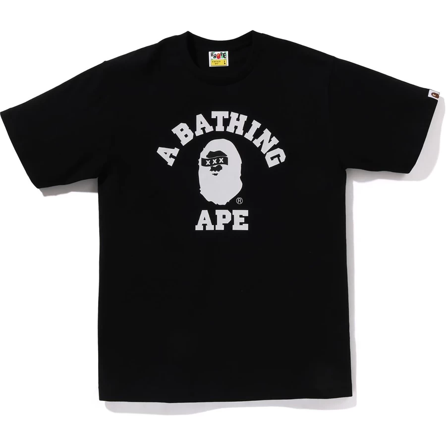 Bape Bape X Gud Utvalg Xxx College Tee Herre