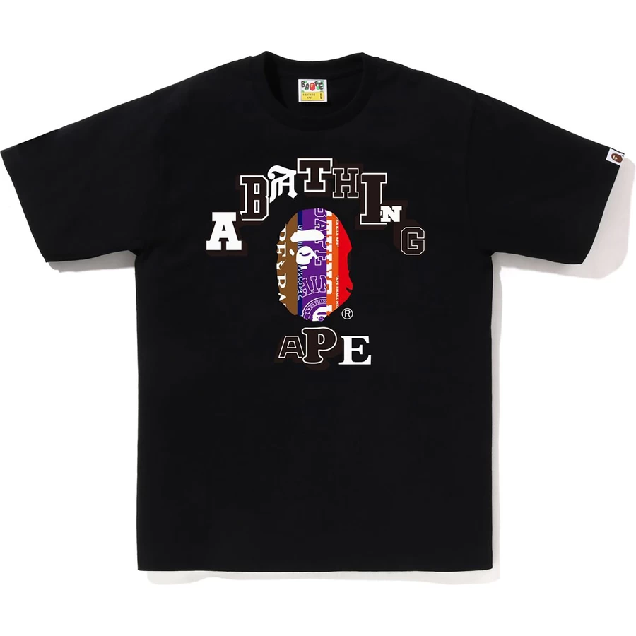 Bape Fans écharpe Collège Tee Hommes