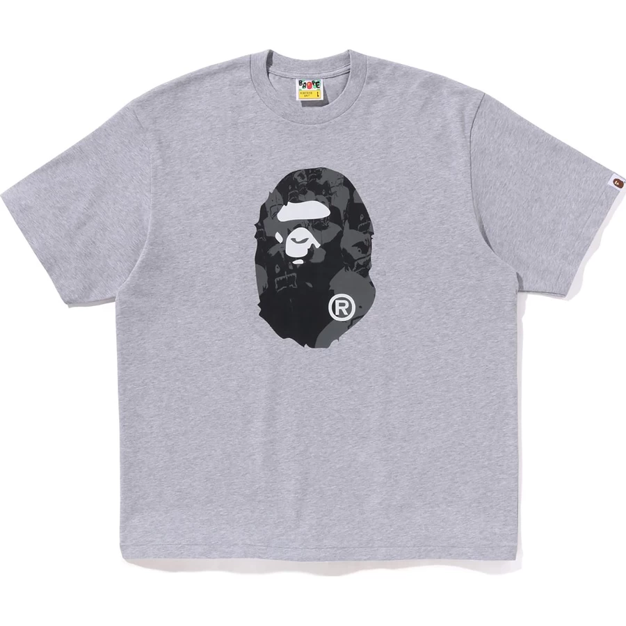 Bape Shark Seijin Ape Hode Avslappet Passform T-skjorte Herre
