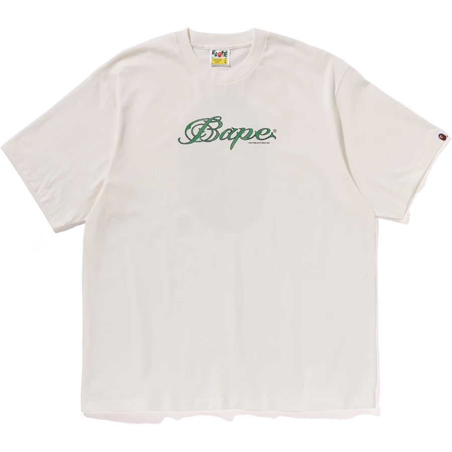 Bape Logo Relaxed Fit Tee Herre