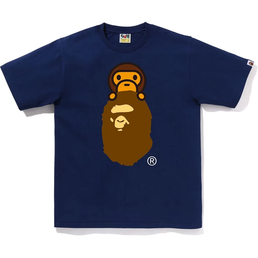 Bape MILO ON APE HEAD TEE MENS