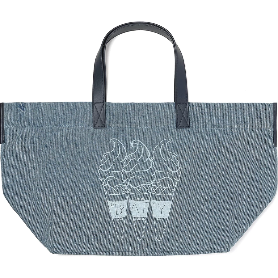 Bape BAPY OVERSIZED CANVAS TOTE BAG LADIES