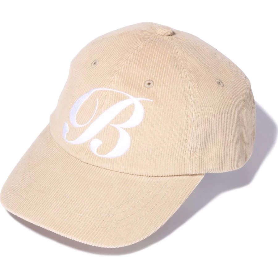 Bape B EMBROIDERY CORDUROY PANEL CAP LADIES