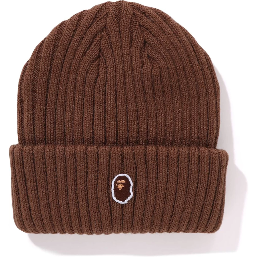 Bape APE HEAD ONE POINT KNIT CAP LADIES