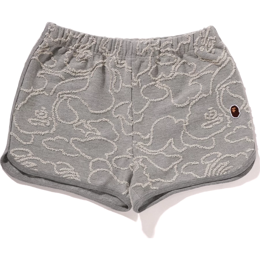 Bape NEON CAMO JACQUARD SHORTS LADIES