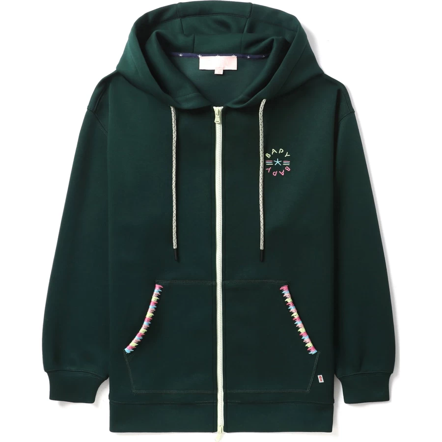Bape BAPY ZIP UP HOODIE LADIES
