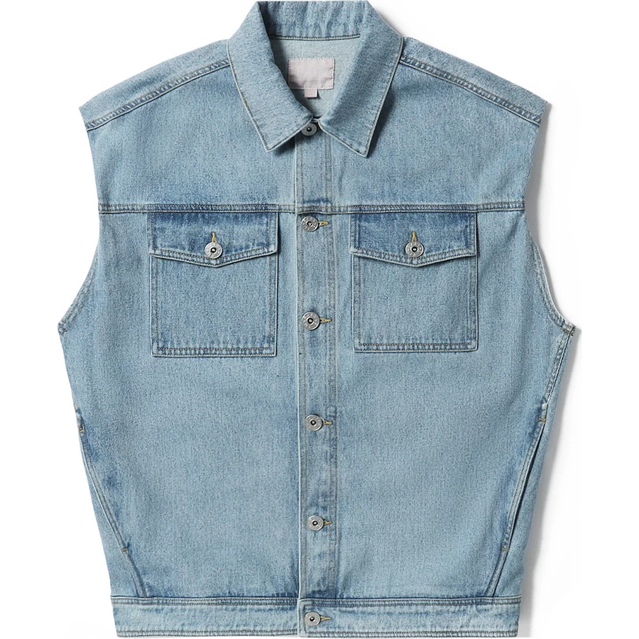 Bape BAPY VEST DENIM JACKET LADIES