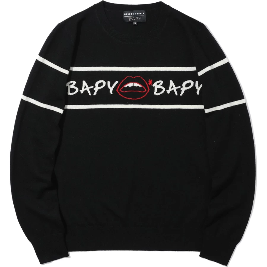 Bape BAPY X MARKUS LUPFER KNIT LIP LADIES