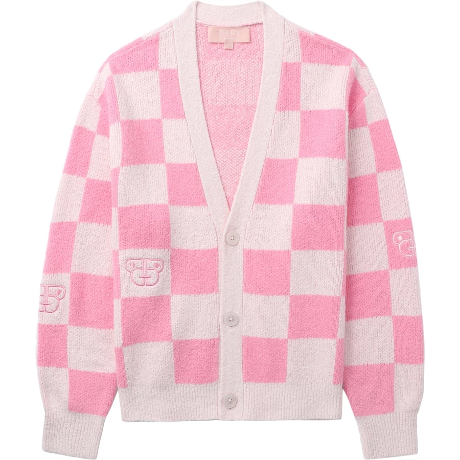 Bape BAPY MONOGRAM CARDIGAN LADIES
