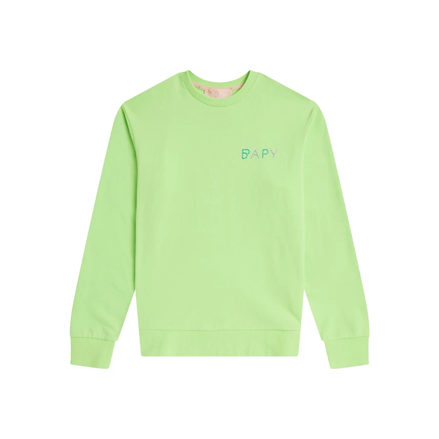Bape BAPY CHAIN STITCH LOGO SWEATSHIRT LADIES