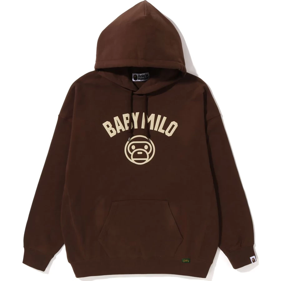Bape BABY MILO OVERSIZED PULLOVER HOODIE LADIES