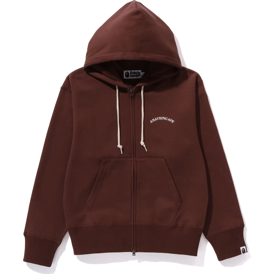 Bape A BATHING APE ZIP HOODIE WIDE FIT LADIES