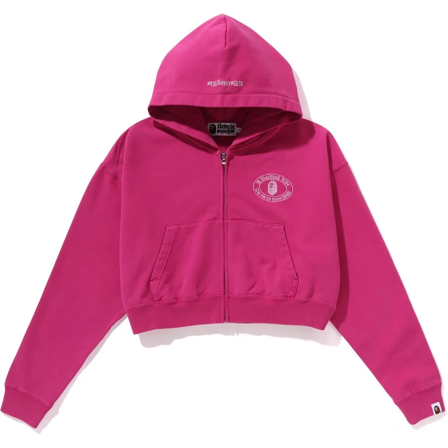 Bape PIGMENT DYE ZIP HOODIE LADIES