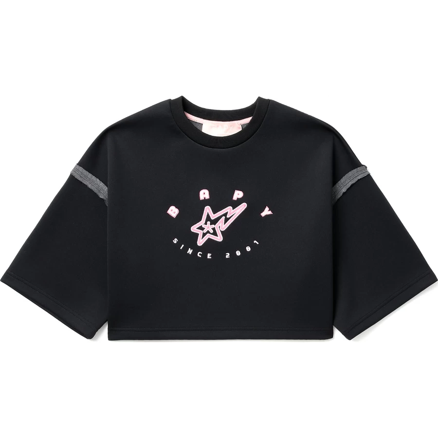 Bape BAPY RAW EDGE SHIRT LADIES
