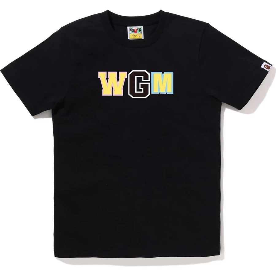 Bape NEW MULTI CAMO WGM SHARK TEE LADIES