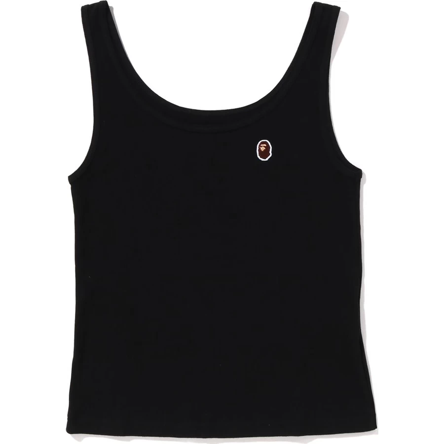Bape APE HEAD ONE POINT RIB TANK TOP LADIES