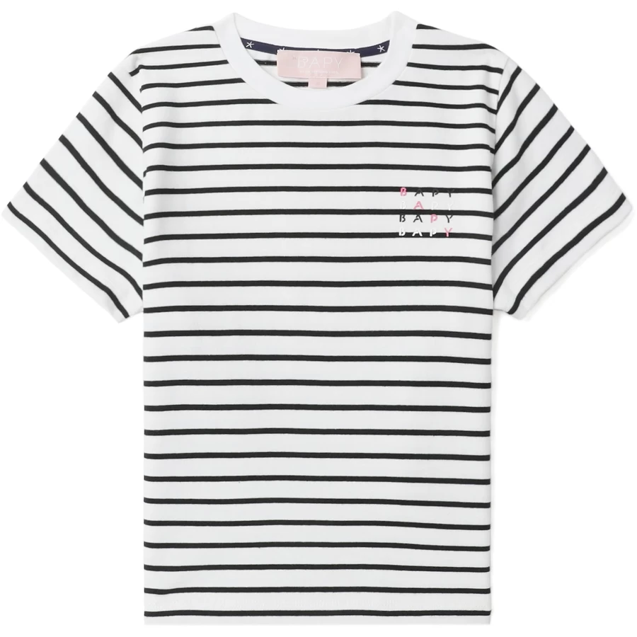 Bape BAPY STRIPES TEE LADIES